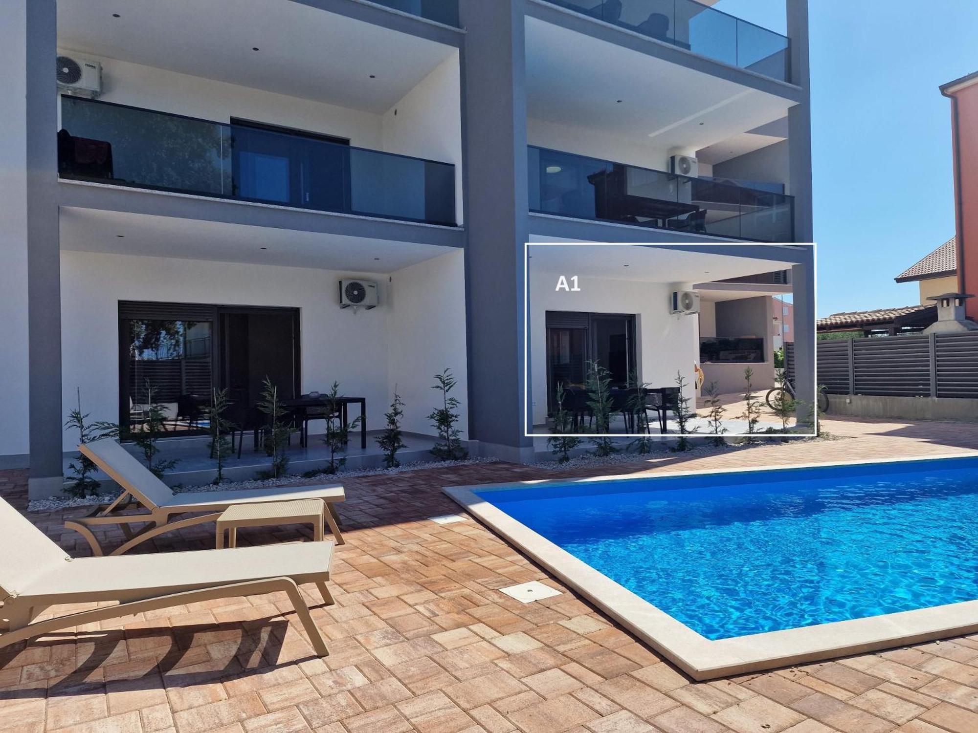 Apartments Okit Vodice Exterior foto
